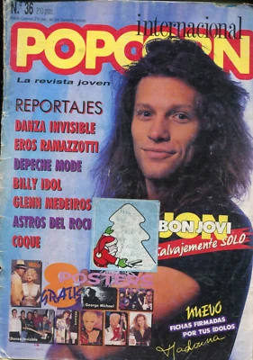 Revista Bon Jovi - Palomitas España # 36 1990 Foto 1 de 2