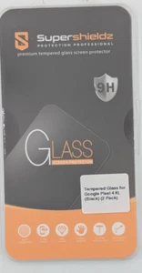 2X Supershieldz Tempered Glass Screen Protector for Google Pixel 4 XL - 2pk - Photo 1 sur 2