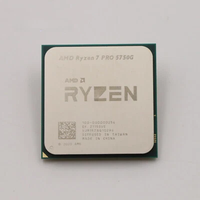 Compatible AMD Ryzen 7 PRO 5750G 3.8 GHz 8-Core 16-Thr 65W R7 PRO 5750G AM4 CPU - Image 1 of 2
