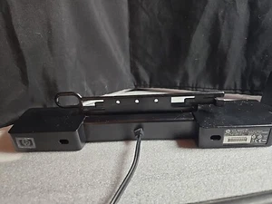 HP LCD Speaker Bar 531565-001 Model No. OP-090003 Headphone Jacks 13" Black - Picture 1 of 5