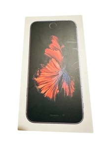 BOX ONLY. Apple iPhone 6S Space Gray 32GB Empty Retail Box Original - Picture 1 of 5