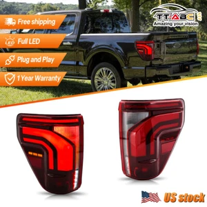 Full LED Tail light For Ford F-150 2021 22 23 24 2025 Left Driver Side Taillight - Picture 1 of 21