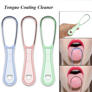 3PCS Tongue Scraper Medical Oral Cleaning Brushes Reusable - Bild 1 von 22