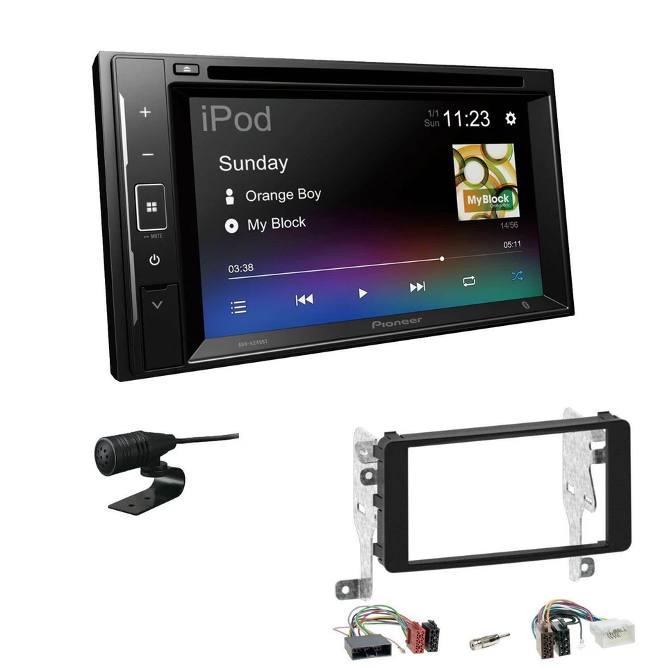 Pioneer Radio Bluetooth DVD für Mitsubishi Lancer VIII und Sportsback OEM Navi