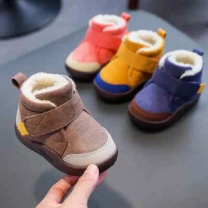 Girl Boot Baby Snow Boot Winter Baby Soft Sole Walking Shoe Child Plush... - Picture 1 of 28