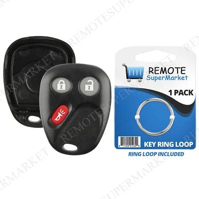 Replacement for 2003-2007 GMC Sierra Yukon Remote Car Keyless Key Fob Shell Case - Imagem 1 de 4