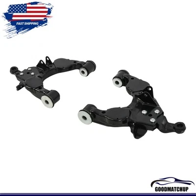 2 pares de brazos de control inferiores delanteros para Toyota Tundra V8 2004-2007 Sequoia 2004-2006 Foto 1 de 4