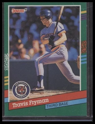 1991 Donruss #768b Travis Fryman - Image 1 of 2