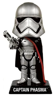 Funko Star Wars The Force Awakens Wacky Wobbler Captain Phasma Bobble Head Foto 1 de 3