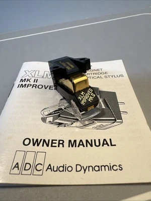 New NOS ADC XLM MK II Improved MM Cartridge With Manual - Image 1 of 4