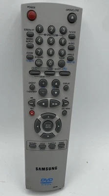 三星遥控器 00058K DVD/VCR 组合正版已测试工作二手二手状况完好 — 第 1/4 张图片