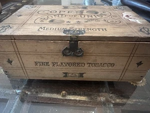 Antigua caja de cigarros de tabaco Copes Bond Of Union - RARA - Imagen 1 de 9