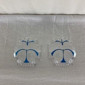 Lego 2x 30366px1 Trans-Clear Windscreen 3 x 6 x 5 Bubble 7161 Gungan Sub