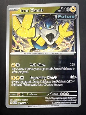 Iron Hands 061/162 Sv05: Temporal Forces Reverse Holo - Image 1 of 2