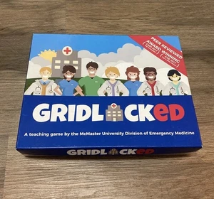 GridlockED Teaching Board Game Medical Students College University COMPLETE HTF! - Picture 1 of 17