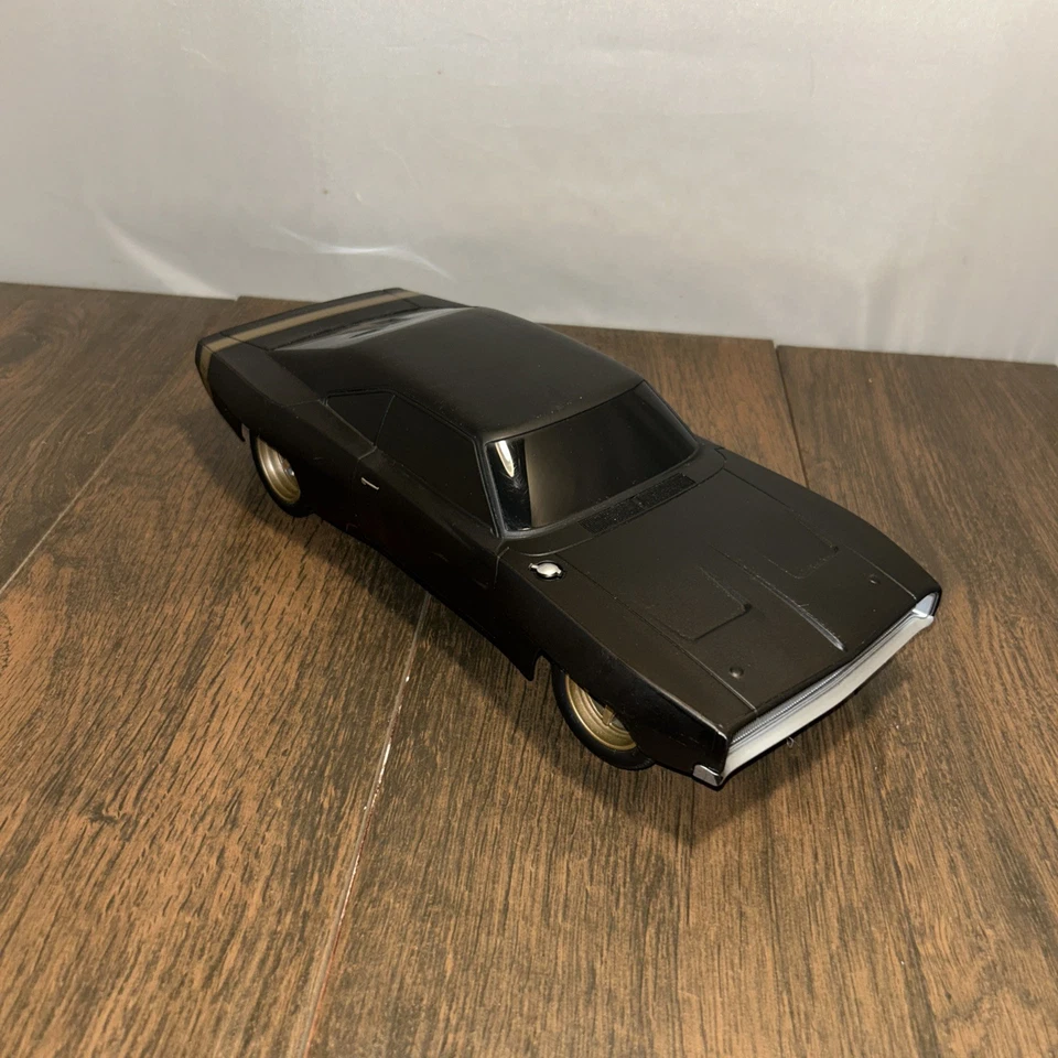 Jada Fast & Furious Dom's 1968 Dodge Charger F9 Widebody Black R/C No Remote - Image 1 of 4