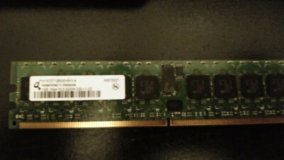 PC2-3200R (non-ECC) DIMM - Image 1 of 2