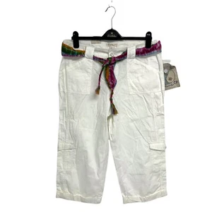 Living Planet Women's ECO Friendly Capri Cargo Pants Size 12  - Picture 1 of 11