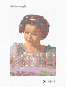 Shirley Temple Nadelspitzen-Set oder Canvas - Bild 1 von 2