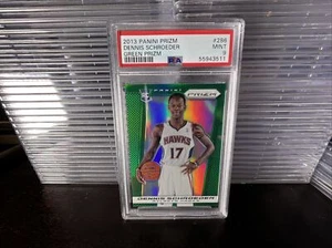 Dennis Schroeder PSA 9 2013 Green Prizm Rookie Card - Rare Pop 4 - RC Schröder - Picture 1 of 2
