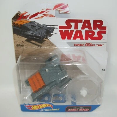 Hot Wheels STAR WARS ROGUE ONE Starships Imperial Combat Assault Tank w/ Stand - Image 1 of 4