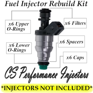Fuel Injectors Rebuild Repair Kit fits 0280155209 for 93-97 Mercedes-Benz 3.2 - Picture 1 of 2