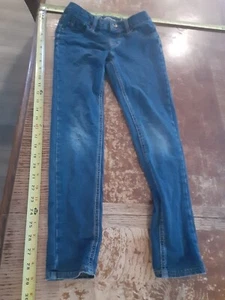 Justice Premium Blue Denim Jeans Girls Size 8R #S120 - Picture 1 of 5