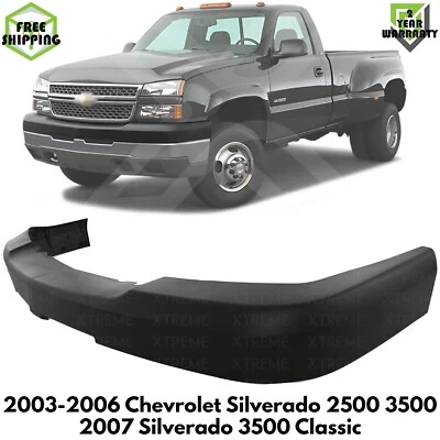 Front Bumper Upper Cover For 2003-2006 Chevrolet Silverado 2500 HD 3500 Foto 1 de 4