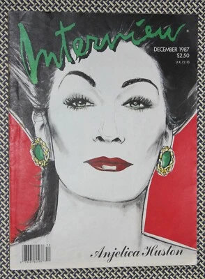 INTERVIEW Magazine, XMAS CARDS by KENNY SCHARF, BARBARA KRUGER & GEORGE CONDO - Image 1 of 3