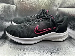 Size 10 Women’s - Nike Downshifter 11 DJ2680-004 Black Running Sneakers (O4) - Picture 1 of 7