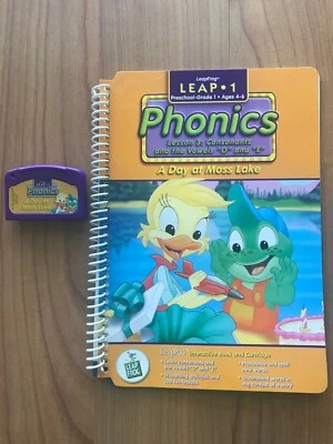 LeapPad Leap 1 Reading A Day at Moss Lake Interactive Book & Cartridge  - Image 1 of 4