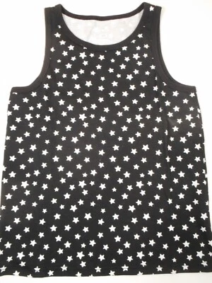Girls Toddlers Baby Tank Top Black with White Stars Garanimals 5T - Image 1 of 2