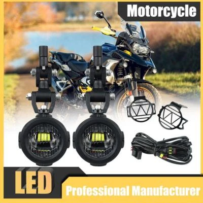 Luz de neblina auxiliar de LED para BMW R1200GS R1250GS R 1200 GS ADV F700GS F650 K1600 - Imagem 1 de 4