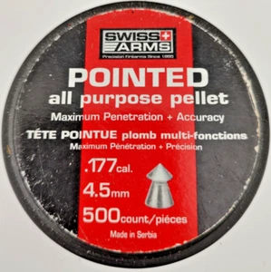 Swiss Arms All Purpose Pellet .177 Cal - 500 Count - Picture 1 of 2