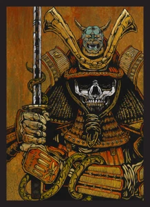 50 fundas de cartas estándar Magic The Gathering para proteger tu mazo - Espada del Samurai - Imagen 1 de 3