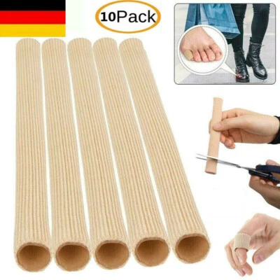 YANQUEENS Gel Zehen Schutz Schlauch Verband Finger Schutz Schmerzlinderung Fuß Trenner