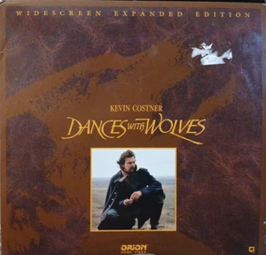 Dances with Wolves Widescreen Expanded Edition Laserdisc (3-disc set) Pre-owned - Picture 1 of 7