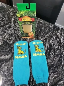 El Rey León NUEVO Juvenil Talla Única 4-8 1/2 Zapatilla Calcetines WALT DISNEY COMPANY - Imagen 1 de 3