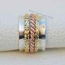 Spinner Ring, Worry Ring, Brass Copper Silver Spinner Ring ,Fidget Ring
