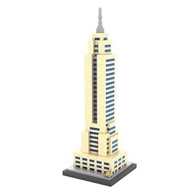 LOZ Building & Construction 9388 Empire State Building Blocks (910 Piece) - Image 1 of 4