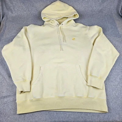 Undefeated Icon Yellow White Strike Logo Hoodie Pullover Sweatshirt Men's XL - Image 1 of 4