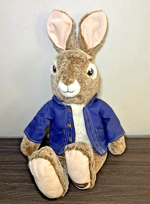 23" Peter Rabbit Movie Easter Bunny Plush Figure Dan Dee Collector 2020 - Image 1 of 4