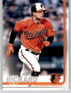 2019 Topps Series 1 Joey Rickard Base Card MLB PWE Set Break Orioles #35 - Picture 1 of 2