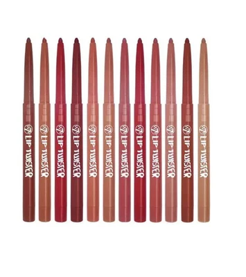 W7 Lip Twister Lip Liner Pencil - Various Shades - Nude Pink Berry Red Brown - Image 1 of 2