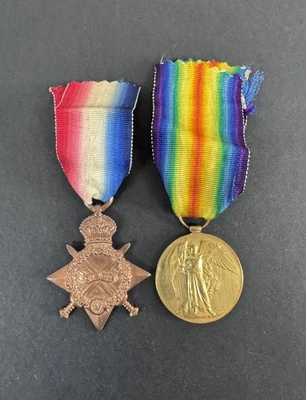WW1 British War Medals - Royal Field Artillery (RFA) Foto 1 de 4