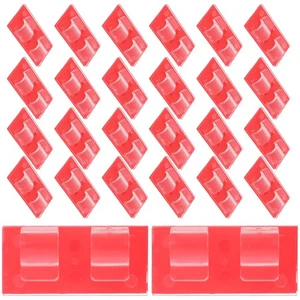 25 Pcs Wiring Buckle Fixing Device Office Strip Light Mounting Clips - Afbeelding 1 van 12