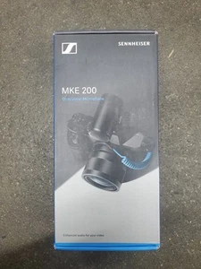 SENNHEISER MKE 200 condenser microphone for cameras and mobile devices, Black... - Picture 1 of 3