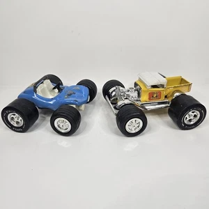 Vintage Tonka LEMON WHEELER Car with Hard Top Hot Rod And Tonka Blue Dune Buggy  - Picture 1 of 14