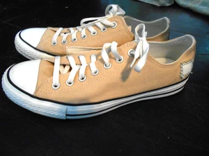 Unisex Converse Chuck Taylor All-Star low top Patchwork mens 9 women's 11 Beige - Picture 1 of 12