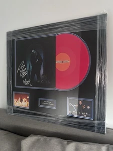 Post Malone Hollywoods Bleeding Signed Vinyl LP PINK Framed - Picture 1 of 6